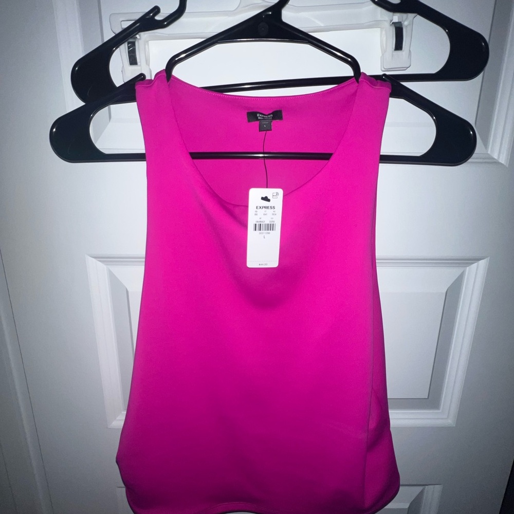 Express Women's Fuchsia Tank Top